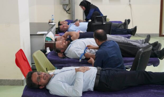 تجلی ایثار و انسانیت در مجتمع پتروشیمی کیمیای پارس خاورمیانه با برگزاری پویش «اهدای خون، اهدای زندگی»