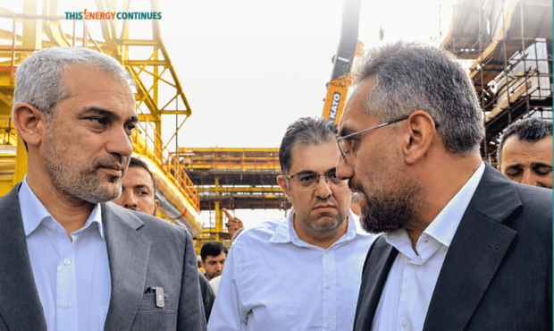 وزیر اقتصاد در مبین انرژی خلیج فارس؛ بررسی میدانی روند بازسازی و بازگشت ظرفیتهای عملیاتی وزیر اقتصاد در مبین انرژی خلیج فارس؛ بررسی میدانی روند بازسازی و بازگشت ظرفیتهای عملیاتی