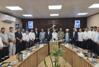 قدردانی جانشین پدافند هوایی ارتش بندر طاهری از همیاری کارکنان پتروشیمی سبلان در جنگ رمضان