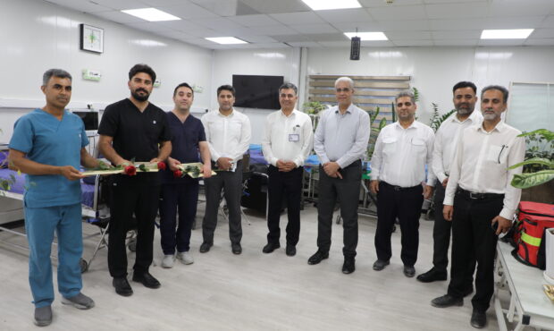مدیرعامل شرکت مخازن سبز از کادر درمانی تقدیر کرد