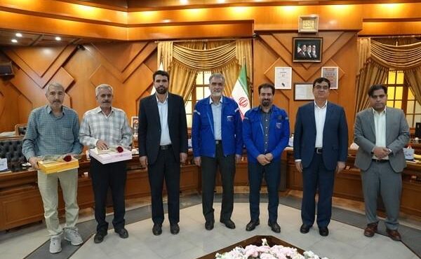 تجلیل از آزادگان سرافراز شاغل در پتروشیمی شازند