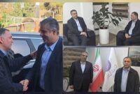 دیدار استاندار مرکزی با مدیرعامل پتروشیمی شازند