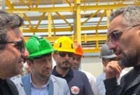 بازدید مقام عالی قضایی از مبین انرژی خلیج فارس/ دکتر بابایی: مبین انرژی، «موکب اقتصادی» و ضامن پایداری تولید در پارس جنوبی است