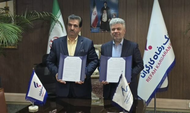 امضای تفاهمنامه همکاری میان پتروشیمی سبلان و بانک رفاه کارگران
